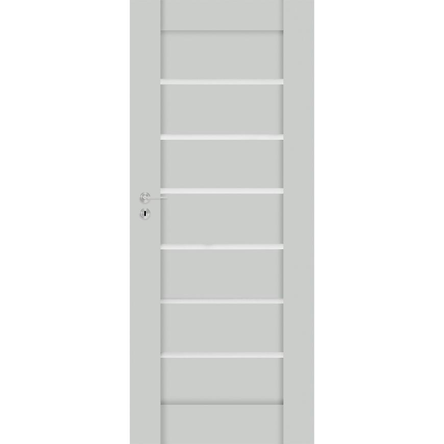 Interiérové dveře Prestige PU 02 60L šedá uni Baumax
