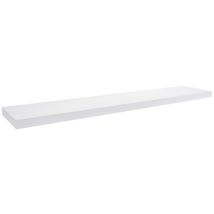 Závěsná police FS 118/24 bílá 65140 1180x235 Baumax