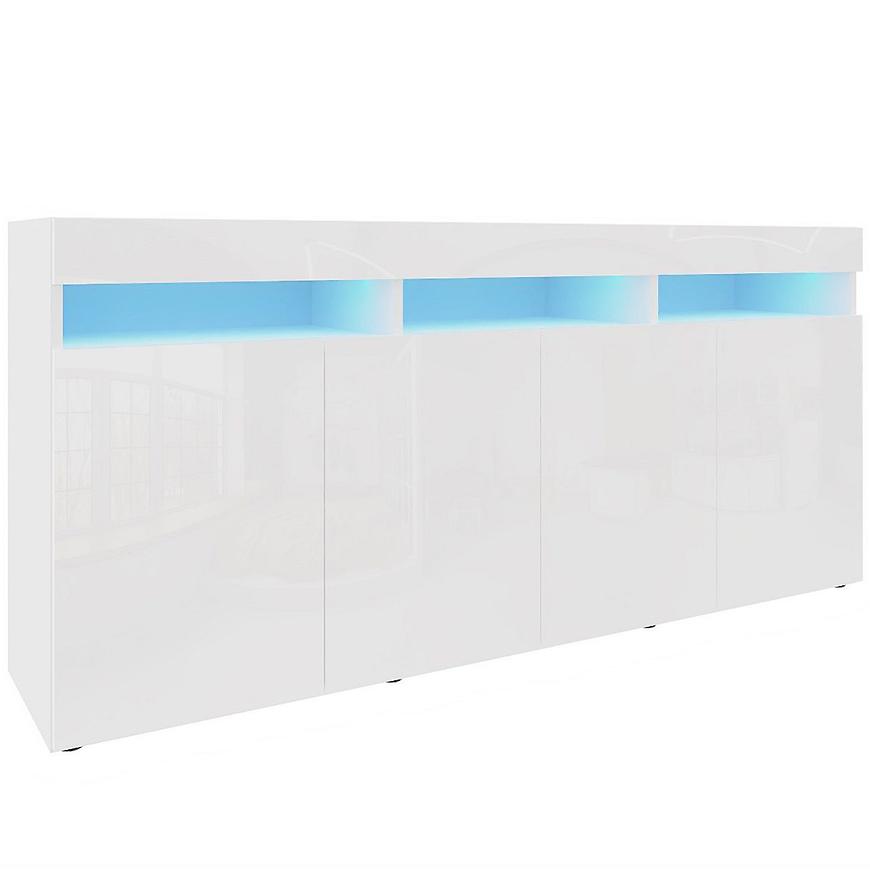 Komoda Izumi 175 WH bílá mat/lesk Baumax