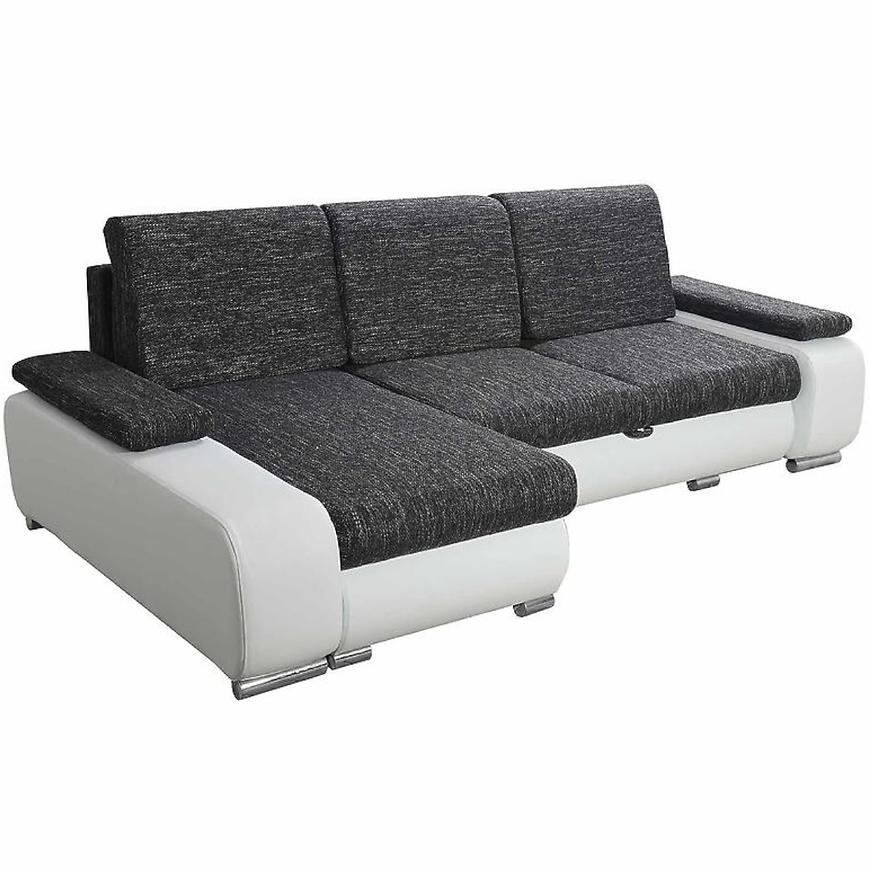 Rohová sedacia súprava Latte Berlin 2 + Soft biely Baumax