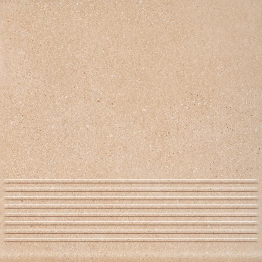 Dlažba schodová Prosta Mattone Sabbia Beige 30/30 Ceramika Paradyz