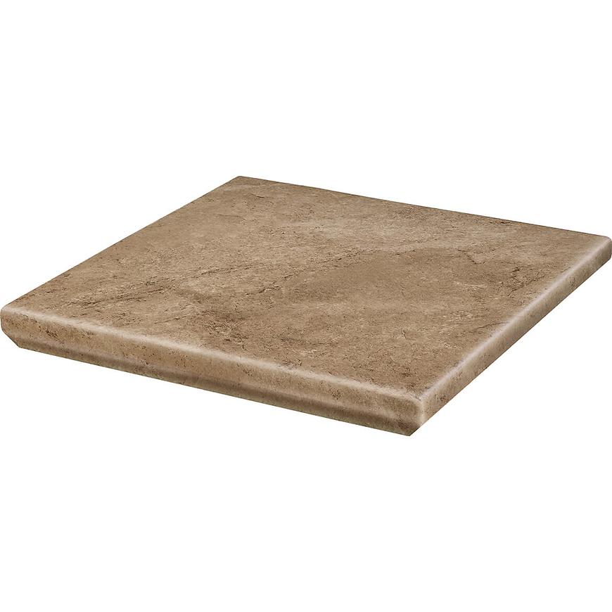 Dlažba schodová rohová Kapinos Mattone Pietra Beige 33/33 Ceramika Paradyz