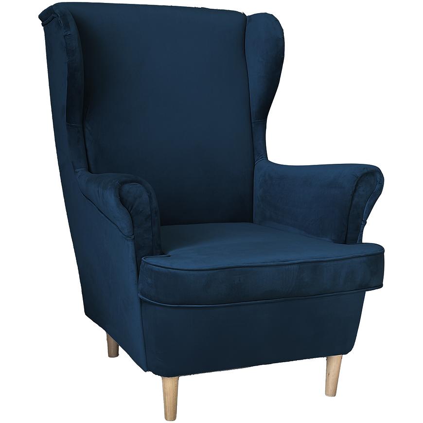 Křeslo Kingston Royal 22 00/1 tmavě modrá Baumax