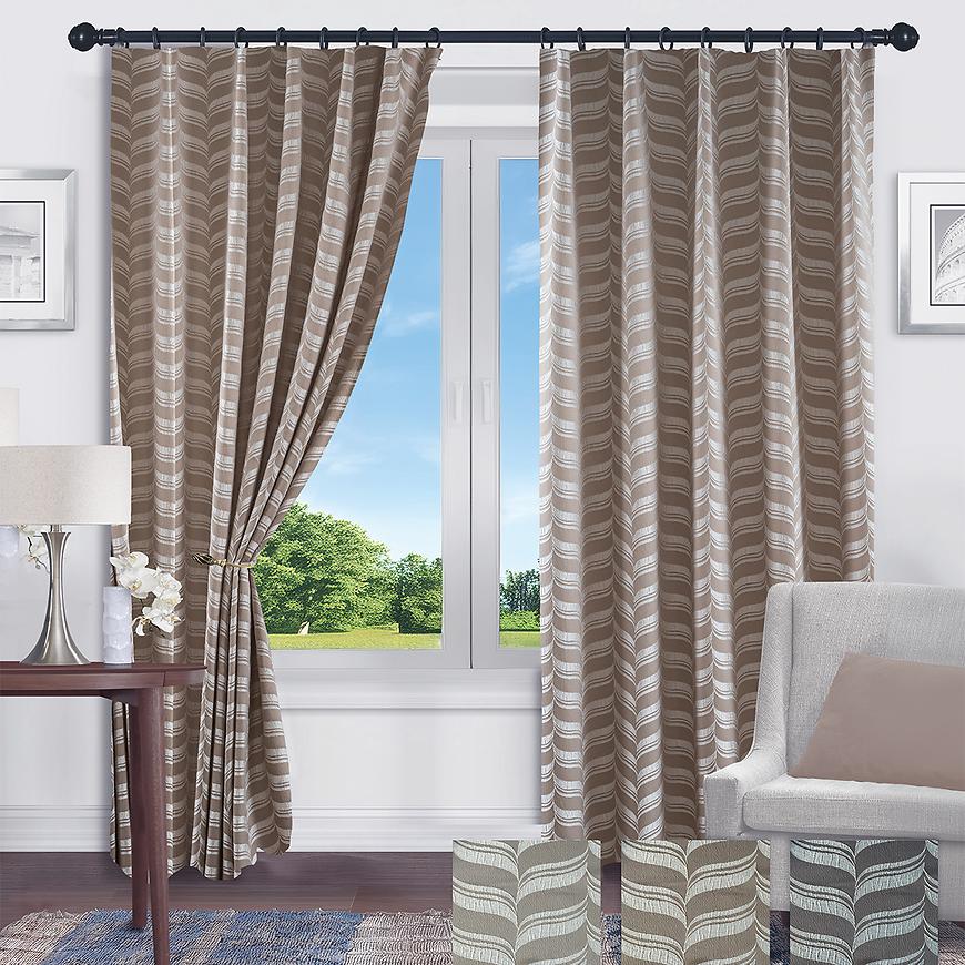 Závěs na pásce MINERIA HM24392 135x180 béžový Baumax
